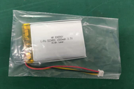 Bateria do lipolymer dos CB 1000mAh da bateria 3.7V GPS 523450 do polímero do lítio IEC62133