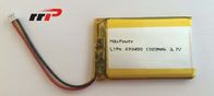a bateria de 3.7V 493450 1020mAh Samll LiPolymer embala IEC62133 para GPS