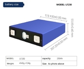 certificação longa dos CB MSDS do IEC da vida de ciclo da bateria Lifepo4 solar de 3.65V 230Ah