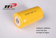 Baterias recarregáveis altas da carga 4000mAh 4.8V NICD para a iluminação de emergência