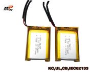 Ultra CB móveis IEC62133 do KC das baterias do Flagger da bateria 113445P 1800mAh 3.7V do polímero do lítio da densidade de alta energia