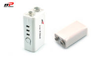 vida de ciclos do IEC 500 das baterias recarregáveis UN38.3 MSDS do íon do lítio de 9V 550mAh USB
