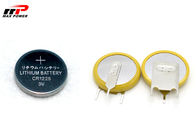 Tipo preliminar 50mAh da moeda da pilha do botão do dióxido do manganês da bateria de lítio CR1225