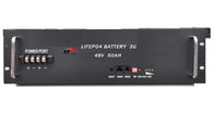 Bateria do lítio Lifepo4 do poder 3U 2560wh 48V 50Ah ESS de UPS