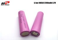 BIS IEC2133 de Ion Batteries With do lítio de 2200mAh 3.7V 18650