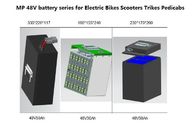veículo rodado de Ion Battery For Electric Bikes dois do lítio de 48V 50Ah
