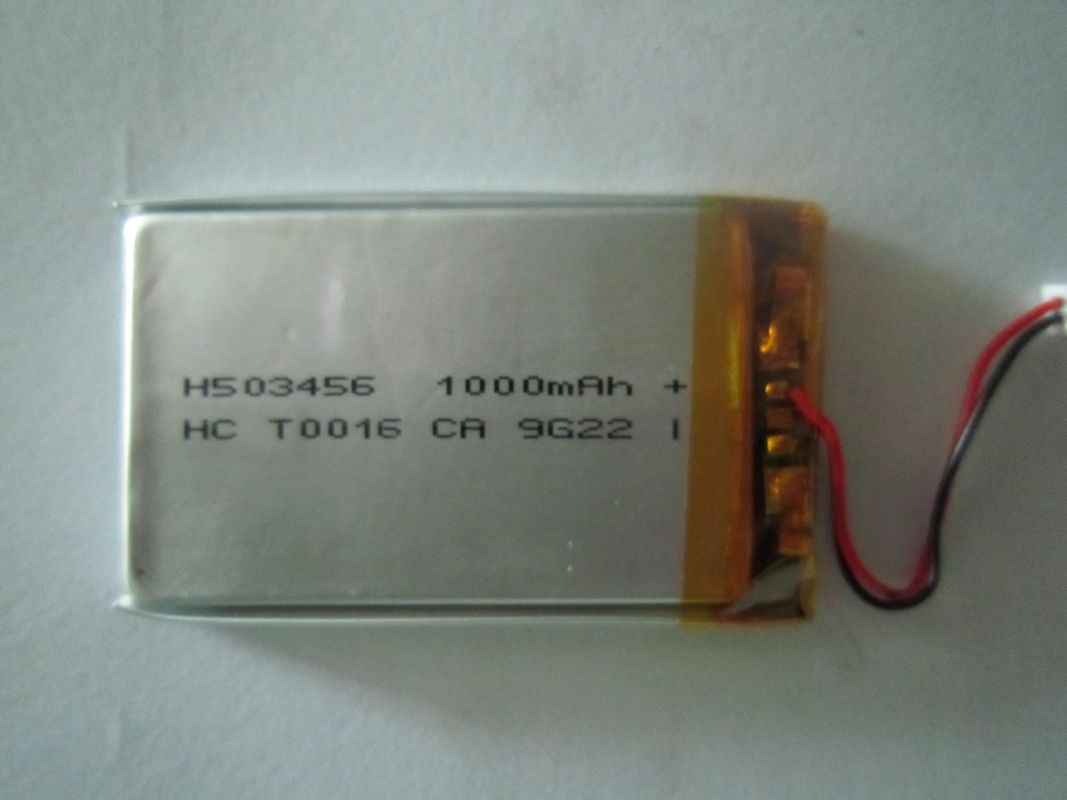 Bateria alta do polímero da descarga 3.7V, baterias de lítio recarregáveis