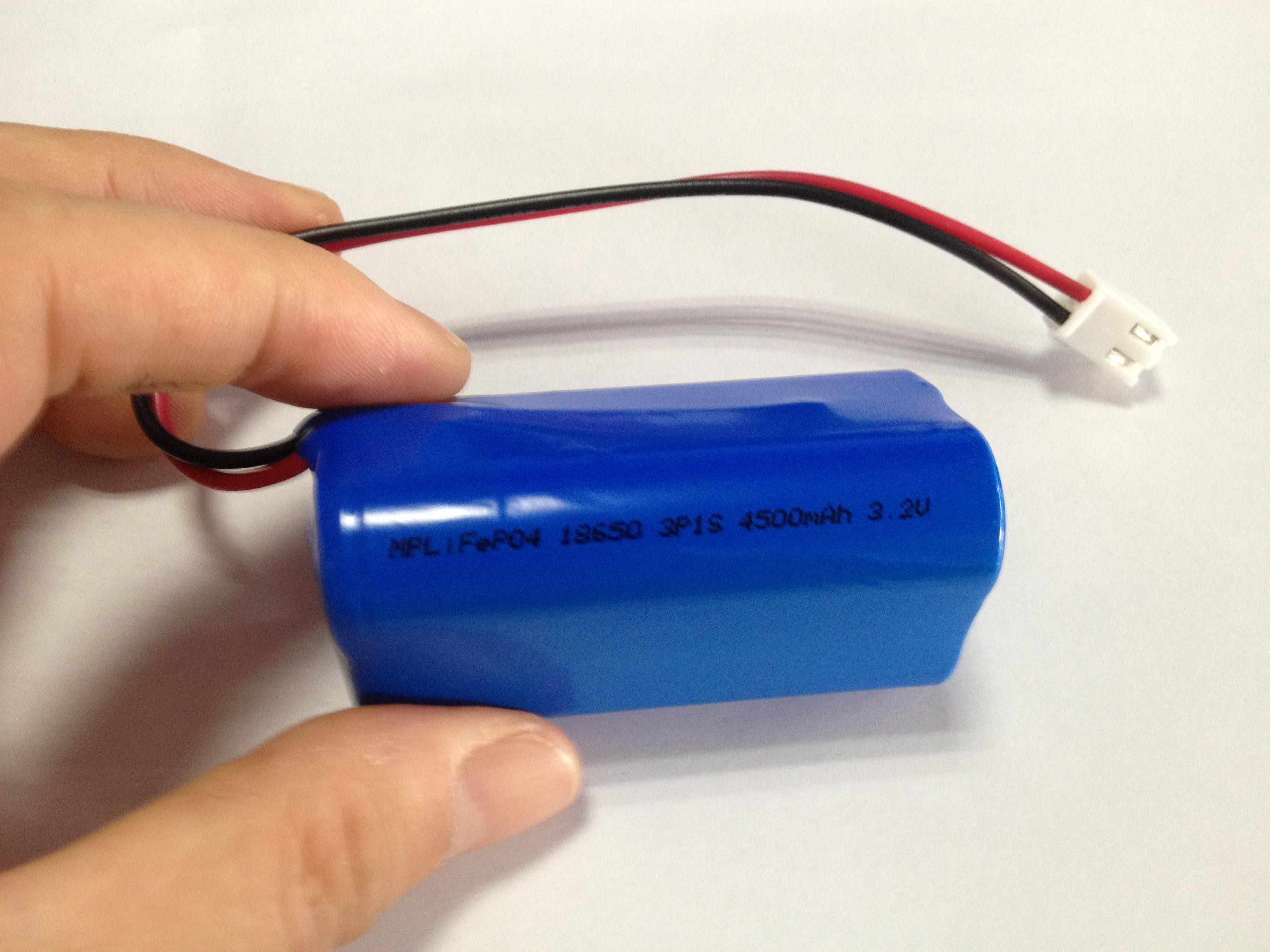4500mAh bateria de alta teeratura 3.2V do lítio LIFEPO4 para a iluminação de emergência