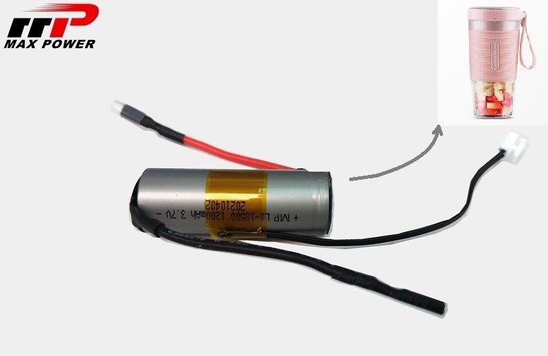 3.7V 18500 Li Ion Rechargeable Battery Pack Quick descarregam 10C 12A