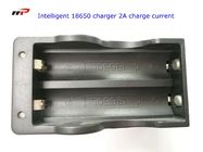 2 exposição conduzida inteligente do carregador de bateria dos entalhes 18650 que carrega rapidamente o CE KC do UL