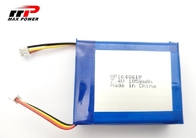 bateria do polímero do lítio de 104861P 1850mAh 7.4V para a iressora sem fio de Bluetooth