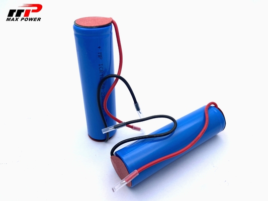2300mAh 18650 3.7V Baterias recarregáveis de iões de lítio Resistência a altas temperaturas