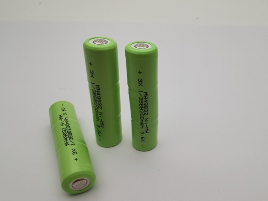UL 3.6V 200mAh NIMH Baterias recarregáveis 1/3BBB pacote de bateria customizado NIMH pronto para usar NIMH baterias longa vida útil