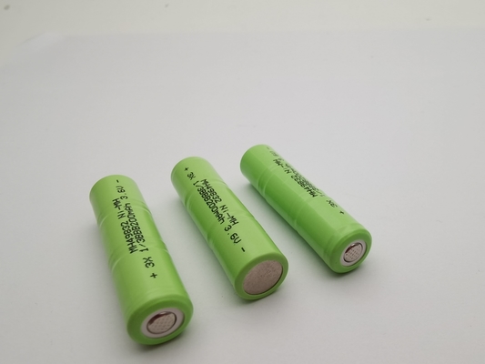 UL 3.6V 200mAh NIMH Baterias recarregáveis 1/3BBB pacote de bateria customizado NIMH pronto para usar NIMH baterias longa vida útil