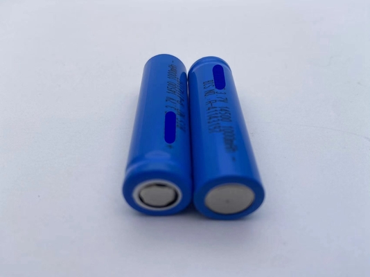 14500 3,7 V 1000mah 800mAh Bateria recarregável de íons de lítio Célula OEM serviço CE UL CB
