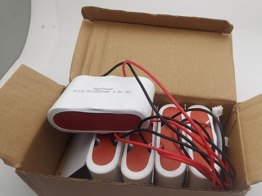 Maxpower NiCd 3.6V SC1800mAh bateria recarregável luz de emergência baterias NICD