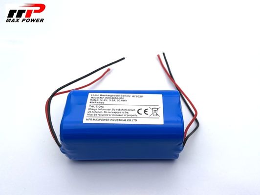 Bateria de íon de lítio 14,4V 18650 3500mAH para aspirador de pó robô de limpeza