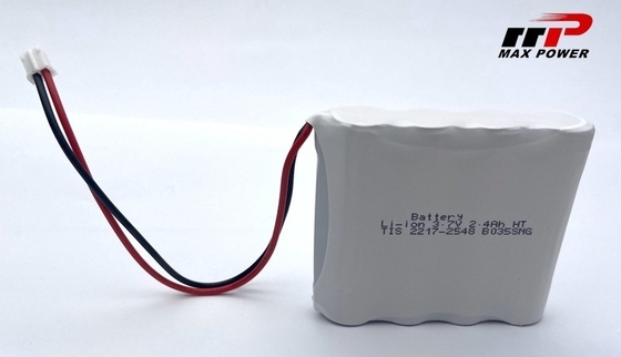 3.7V 2400mAh 14500 bateria de íons de lítio Para uso em GPS em temperatura ampla -40°C-80°C