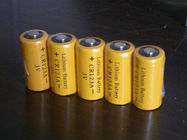 Bateria Li-Mno2 1500mAh recarregável preliminar de CR123A 3.0V não tóxica