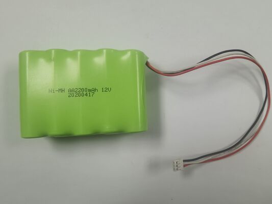 12V 2Ah NiMh bateria 12V 2200mAh fonte de alimentação de emergência acessório de emergência bateria