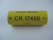 Estabilidade alta CR17450 2000mAh 3.0V Li-mno2 da bateria preliminar do medidor de água