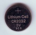 Bateria de lítio preliminar 210mAh de CR2032 3V, pilha de alta tensão do botão