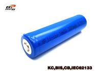 baterias recarregáveis INR18650 do íon do lítio de 2500mAh 3.7V para produtos de Digitas