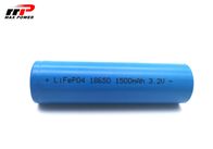 18650 bateria profunda do ciclo LiFePO4 de 1500mAh 3.2V para a iluminação de emergência