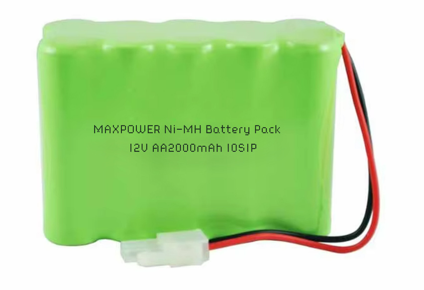 12V 2Ah NiMh bateria 12V 2200mAh fonte de alimentação de emergência acessório de emergência bateria