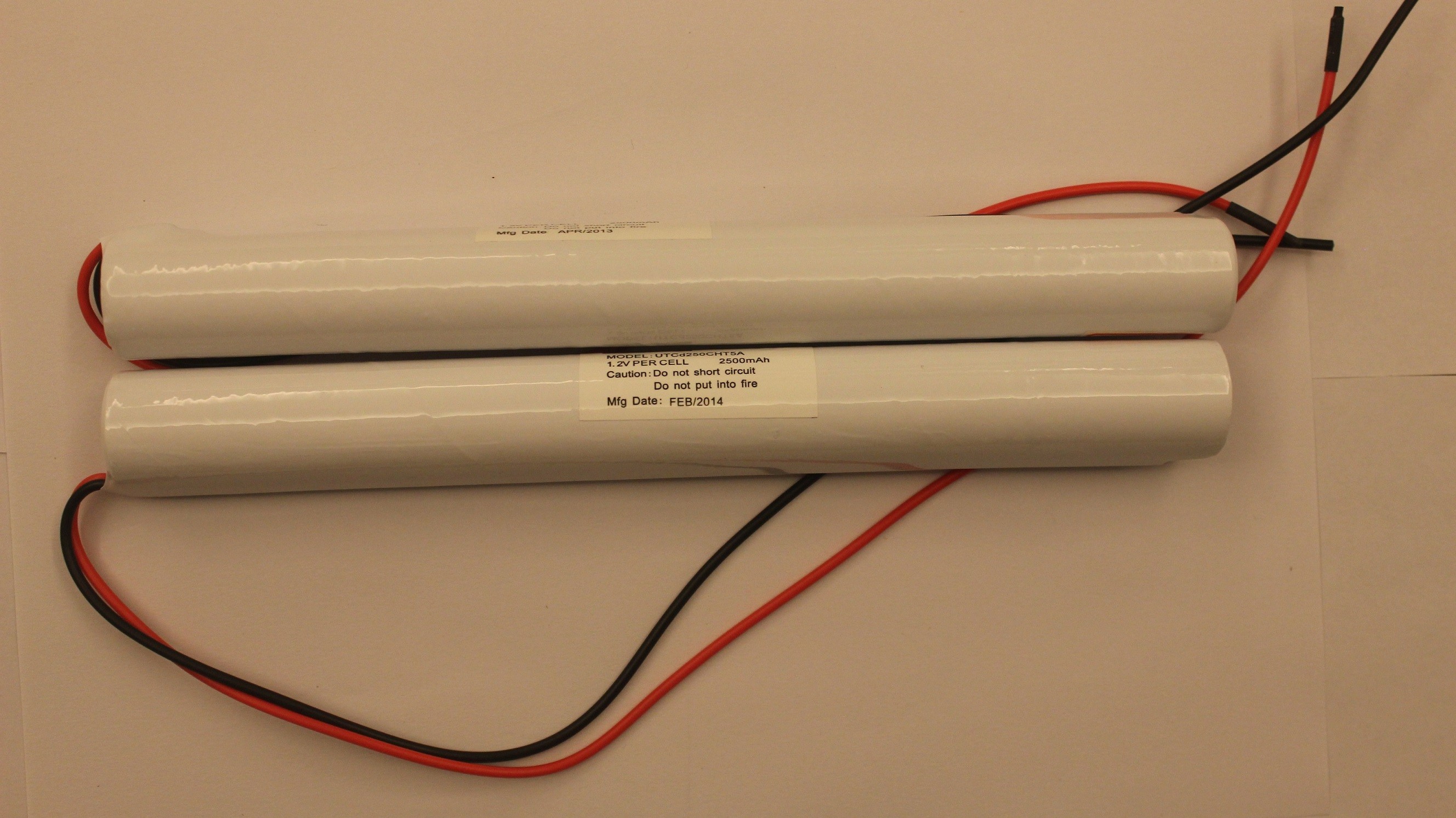 CERT do UL ICEL1010 KS da bateria 6.0V C2500MAH da iluminação de emergência de NiCd.