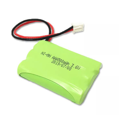 o veículo recarregável da caixa do bloco T da bateria de 3.6V AAA 500mAh Nimh montou
