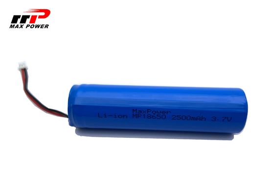 2500mAh 18650 3.7V Baterias recarregáveis de íons de lítio Uso de GPS