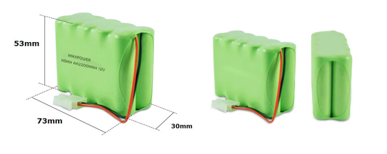 Bateria AA 12V AA2000mAh 12V 2200mAh fonte de energia de emergência personalizada