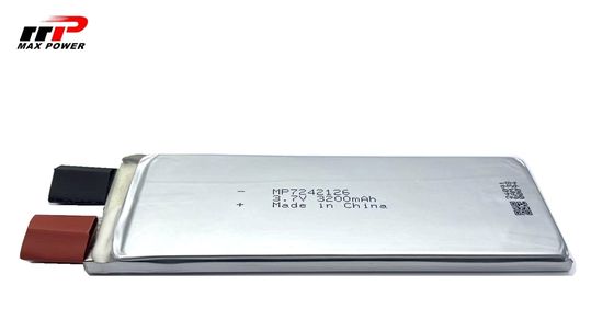 Bateria de Polímero de Íon Lítio de Alta Taxa para Drone 7242126 3200mah 3.7V