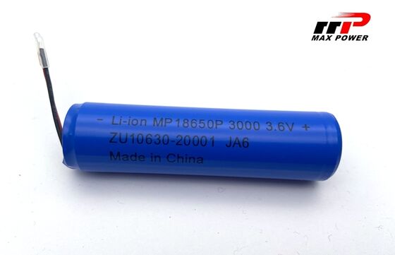 3000mAh 3.6V 18650 Baterias de íons de lítio BIS IEC2133 CB