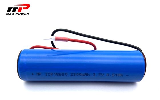 2300mAh 3.7V 18650 Baterias de íons de lítio CB CE BIS IEC2133 CB