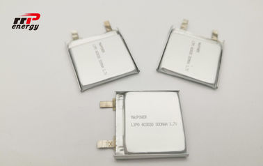 BIS KC MSDS UN38.3 dos CB do IEC do bloco da bateria do polímero do lítio de 3.7V 300mAh