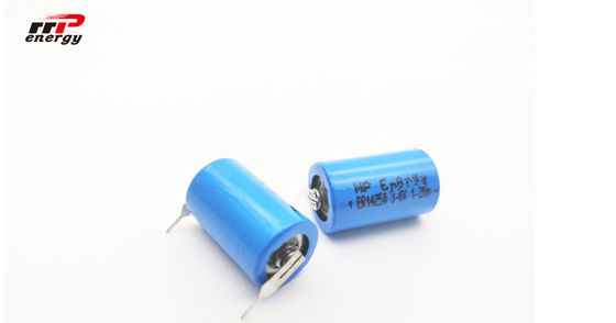 Bateria de ER14250 1200mAh Li SOCI2 3,6 V, bateria de íon de lítio 1/2AA de Primarty