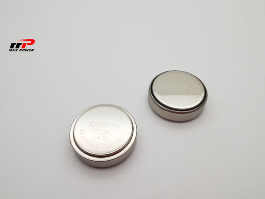 De alta capacidade da bateria da pilha 3V CR2477 1000mAh Li-Mno2 do botão
